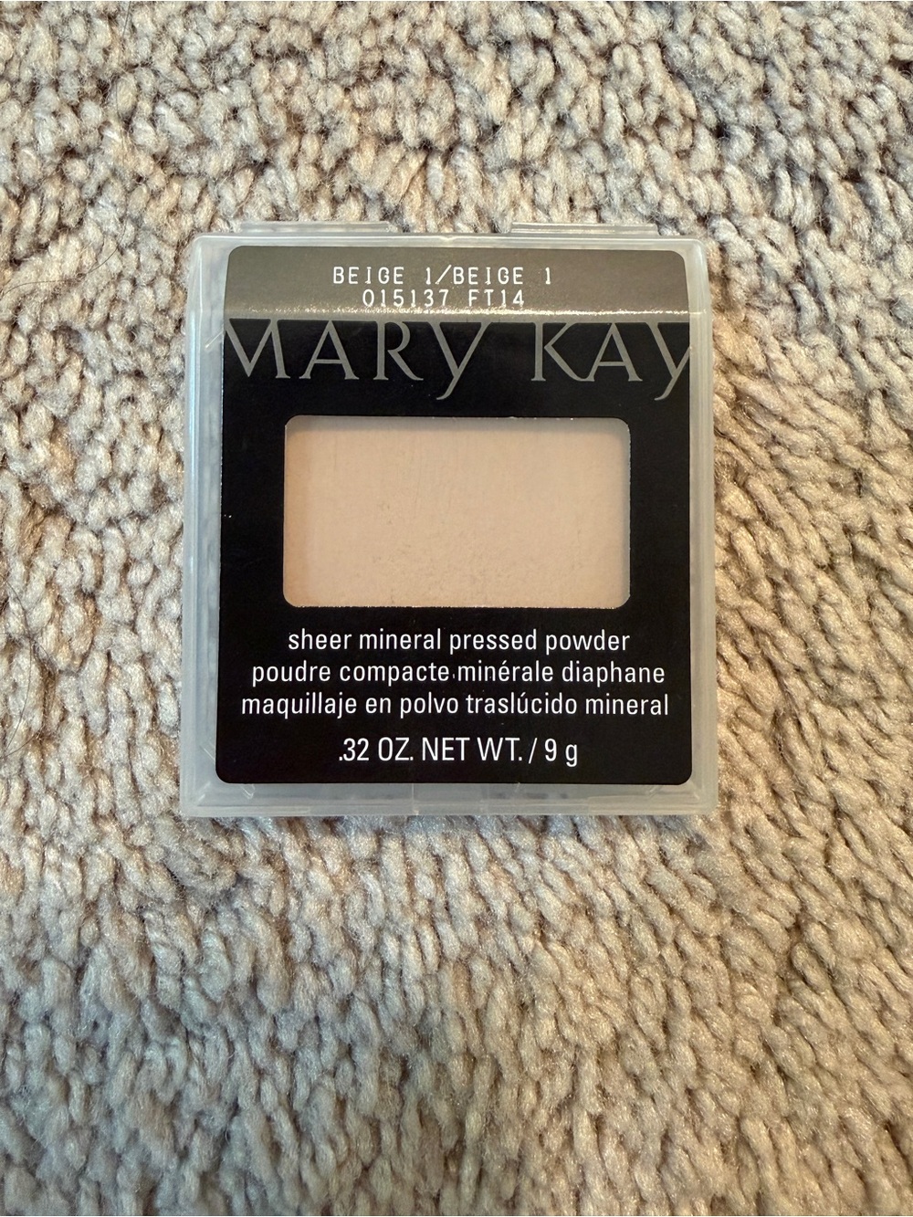 Mary Kay Sheer Mineral Pressed Powder - Beige 1 Compact